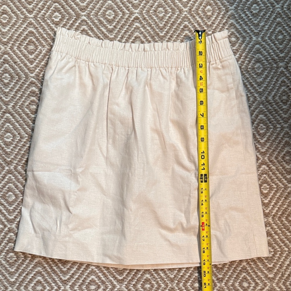 NWT JCrew Linen skirt